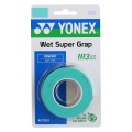 Yonex Overgrip Wet Super Grap 0.6mm (Comfort/smooth/lightly adhesive) mint green pack of 3